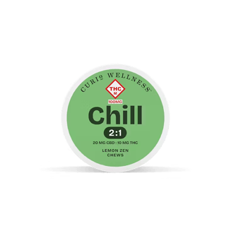 Lemon Zen [10pk] (200mg CBD/100mg THC) by Curio Wellness