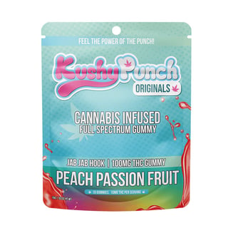 Kushy Punch — Peach Passion Fruit - Jab Jab Hook