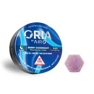 Berry Goodnight - Mixed Berries [10pk] (100mg THC/100mg CBN/100mg CBD) by Oria by Airo