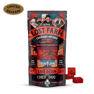 Blood Orange x Chem Dog [10pk] (100mg) by Lost Farm