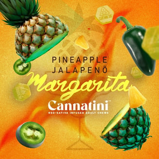 Pineapple Jalapeno Margarita [20pk] (100mg) by Cannatini