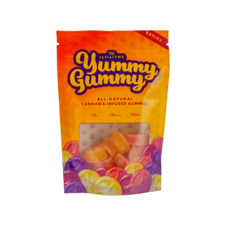 Super Lemonade - Sativa [10pk] (100mg) by Yummy Gummy
