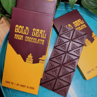Gold Seal Hash Chocolate (200mg) by Noble Labs