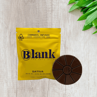 Dark Chocolate - Sativa (100mg) by Blank Brand