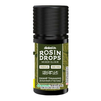 100mg - Swamp Thaaaang - Rosin Drops by Dialed In Gummies