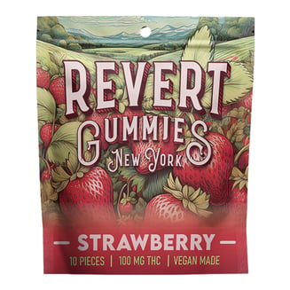 Strawberry [10pk] (100mg) by Revert Cannabis