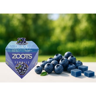 1:1:1 Blueberry - Clarity [10pk] (100mg THC/100mg CBG/100mg CBC) by Zoots