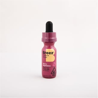1:1 Berry Nighttime Drops (99mg THC/99mg CBN) by Breez