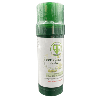 1:1 Salve (500mg CBD/500mg THC) by Pecos Valley Production