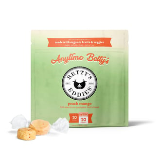 Anytime Betty's - Peach Mango [10pk] (100mg THC) by Betty's Eddies
