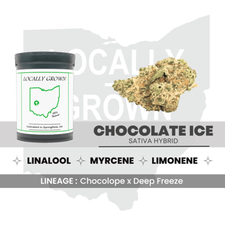 Chocolate Ice (2.83g) by Locally Grown