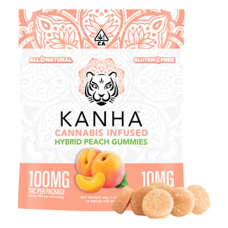 Peach - Hybrid [10pk] (100mg) by KANHA