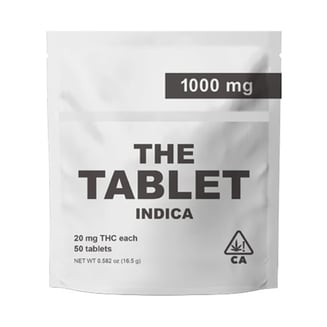 THE TABLET — Indica [50pk] (1000mg)