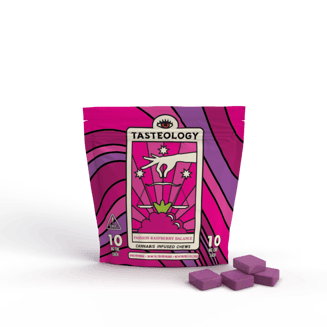 :1 Passion Raspberry [10pk] (100mg CBD/100mg THC)