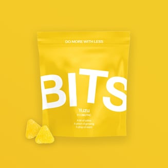 Yuzu 1:1 CBG:THC [20pk] (110mg CBG/110mg THC) by Bits