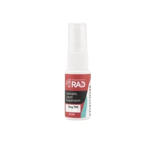 Vanilla Mint RAD Oral Spray [15ml] (75mg THC) by Dragonfly - UT