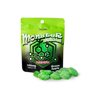 Green Apple [2pk] (100mg) by Monster Xtracts