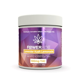 Lavender Kush Lemonade (100mg) by Flowerade