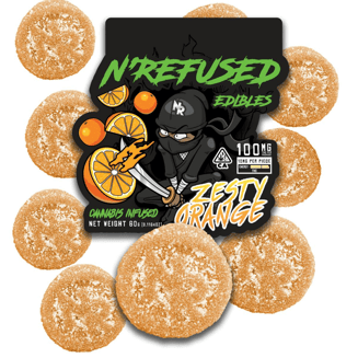 Zesty Orange [10pk] (100mg) by N'Refused Edibles