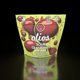 Sour Cranberry [10pk] (100mg) by Olio