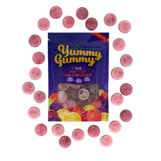 2:1 THC:CBN + MELATONIN Indica [10pk] (100mg THC/50mg CBN) by Yummy Gummy