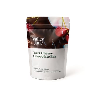 Valley Jane - Tart Cherry Chocolate Bar - Vegan by Valley Jane