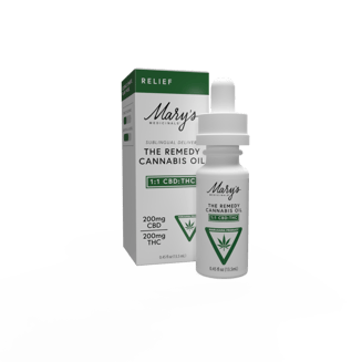 1:1 The Remedy (200mg CBD/200mg THC) by Mary's Medicinals