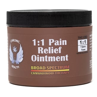 1:1 Pain Relief [4oz] (350mg CBD/350mg THC) by Chronic Health