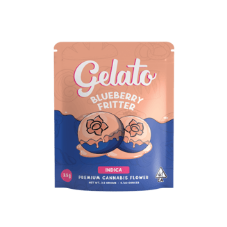 Gelato — Blueberry Fritter