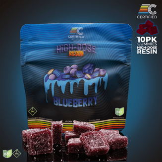 High-Dose Blueberry Gems [10pk] (550mg) by CERTIFIED