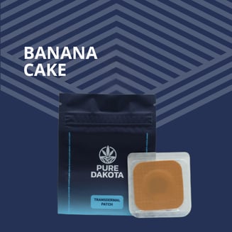 :1 Transdermal Patch Banana Cake [3pk]