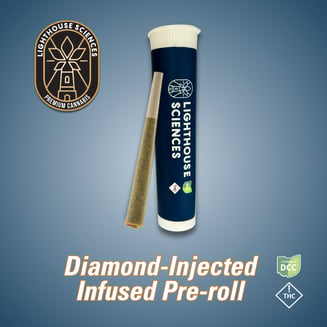 Farkalicous | Diamond-Injected Infused Pre-Roll | [1g] by Lighthouse Sciences