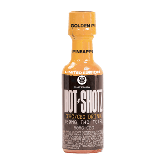 Golden Pineapple (50mg CBG/100mg THC) by Hot Shotz