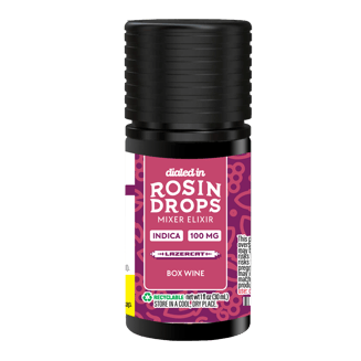 100mg - Box Wine - Rosin Drops by Dialed In Gummies