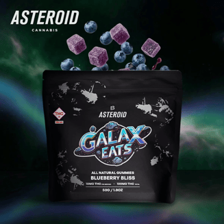 Asteroid Galaxeats Gummies Blueberry Bliss T98mg - C0120000009 by Asteroid