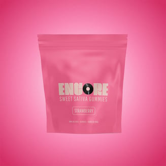 Strawberry - Sativa [10pk] (100mg) by Encore Edibles