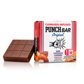 Dark Chocolate Almond (225mg) by Punch
