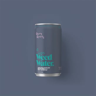 Berry Rntz [7.5 fl oz] (5mg CBD/5mg THC) by Weed Water