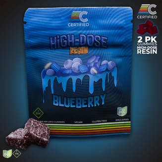 High-Dose Blueberry Gems [2pk] (100mg) by CERTIFIED