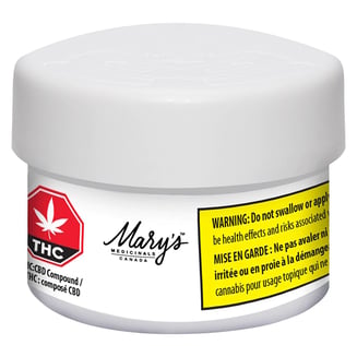 1:1 Compound Balm [28g] (100mg CBD/100mg THC) by Mary's Medicinals - CA