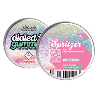 100mg - Spritzer - Rosin Gummies (10pk) by Dialed In Gummies