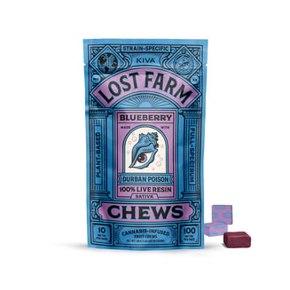 Lost Farm — BLUEBERRY - SATIVA HYBRID - 10PK - 100MG