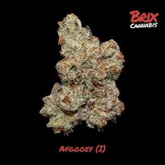 Afgooey Whole Flower 3.5g (I) 00541 by Brix Cannabis
