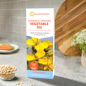 Infused Vegetable Oil [8pk] (100mg) by Culinary Canna Co.