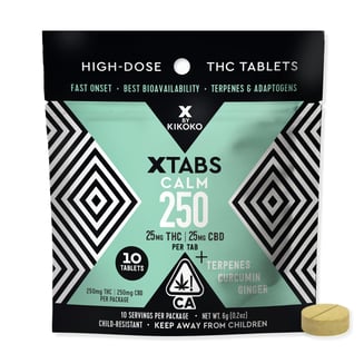 Calm [10pk] (250mg CBD/250mg THC) by KIKOKO