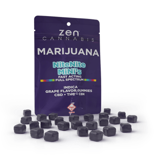 Grape NiteNite [25pk] (250mg CBD/50mg THC) by Zen Cannabis