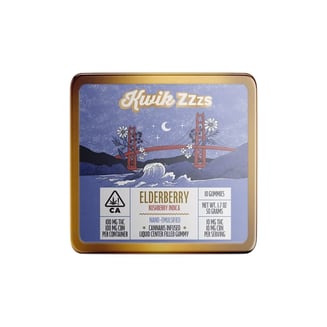1:1 Elderberry [10pk] (100mg THC/100mg CBN) by Kwik Ease