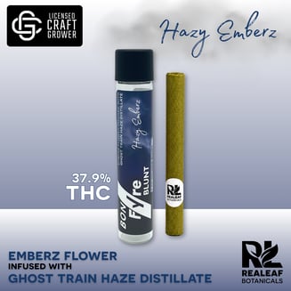 Bon Fyre Infused Hazy Emberz Blunt 2.5g by Fyre