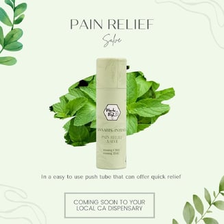 1:1 Pain Relief Salve (100mg CBD/100mg THC) by Made From Dirt