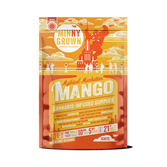 Mango 2:1 [10pk] (100mg THC/50mg THCV) by Minny Grown